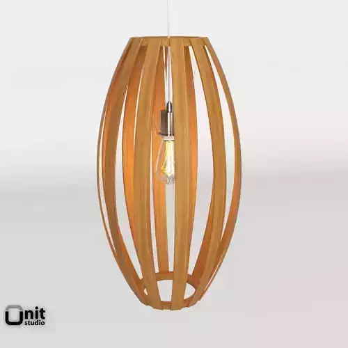 Bentwood Barrel Pendant by West Elm 