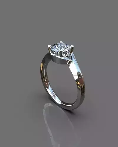 Solitaire ring