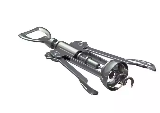 Butterfly Corkscrew 3D model