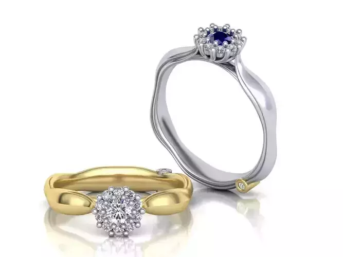 Own Design Engagement ring Paradise 0166