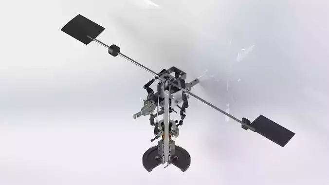Helicopter Swash Plate 3D print model