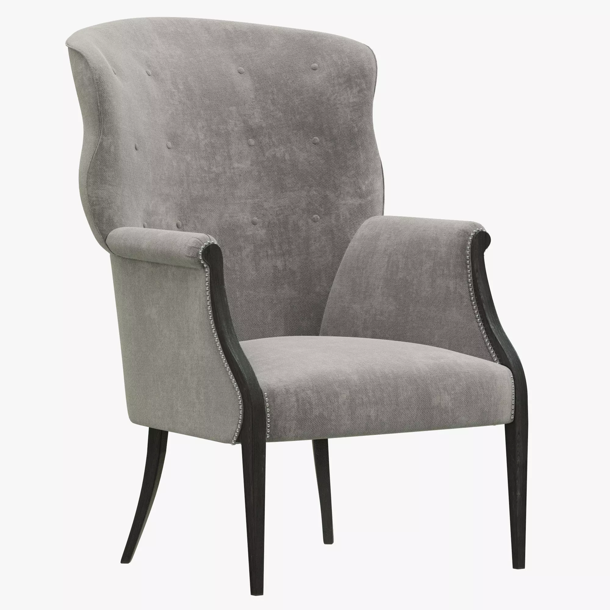 Restoration Hardware Edwardian Wingback Chair 3D model