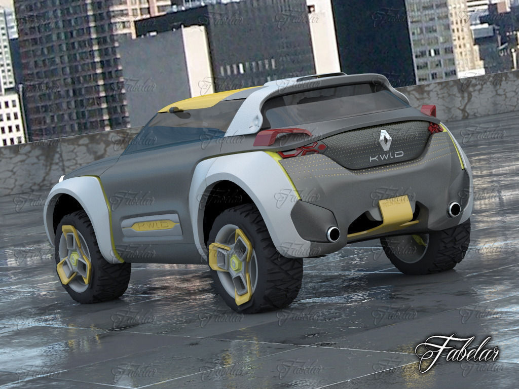 Renault concept vol 2 3D model_2