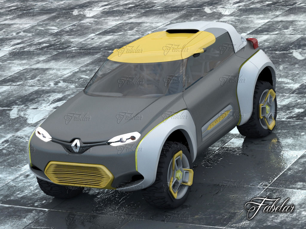 Renault concept vol 2 3D model_5