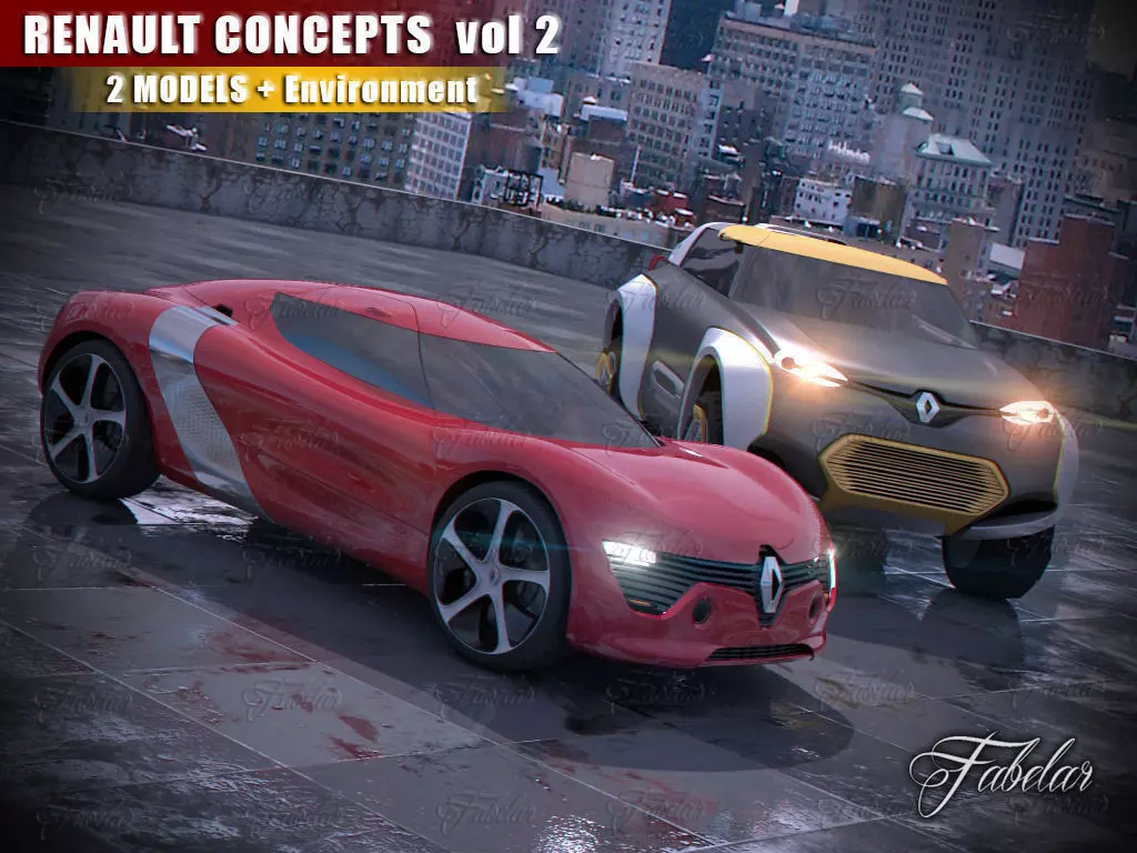 Renault concept vol 2 3D model_0