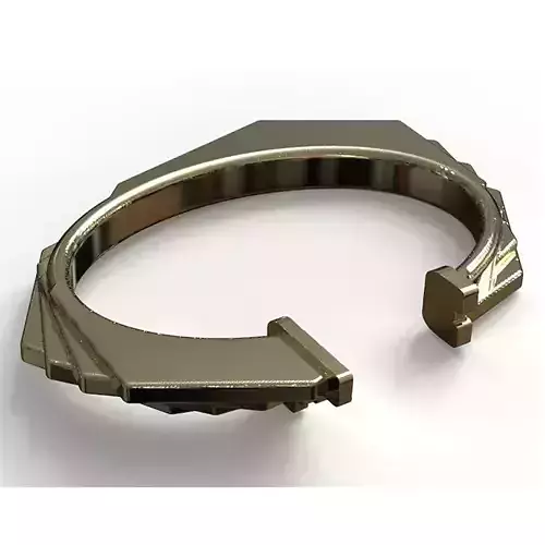 Octagonal bracelet  3D print model