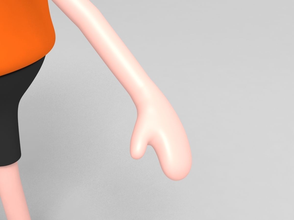 Son Character 3D model_7