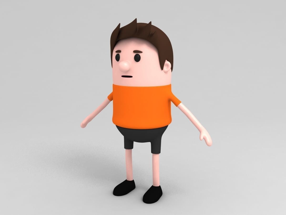 Son Character 3D model_5