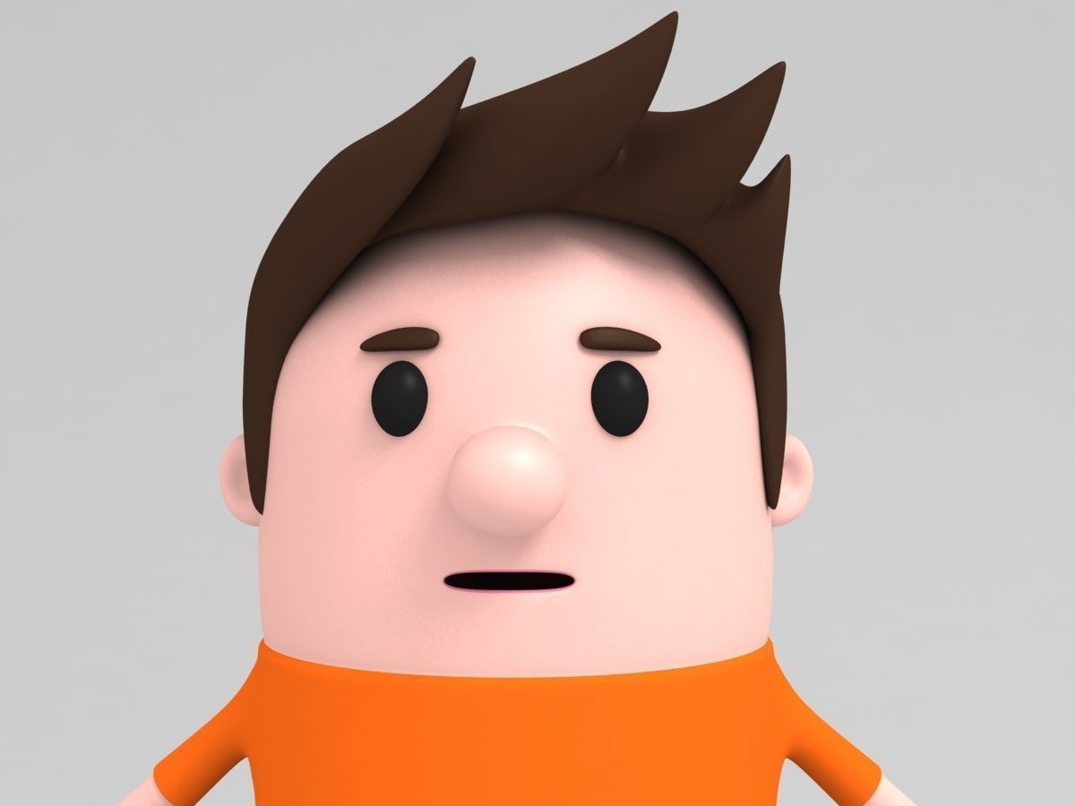 Son Character 3D model_6