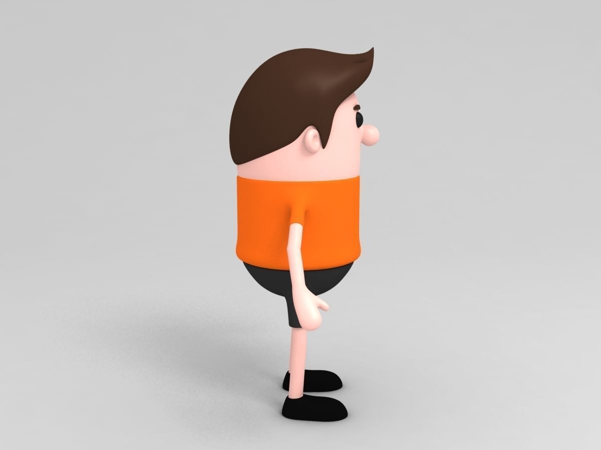 Son Character 3D model_3