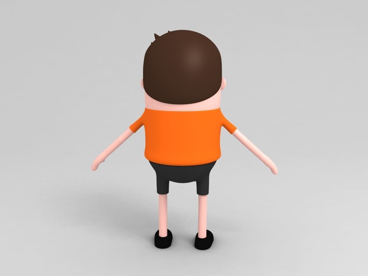 Family Character Pack 3D model_21