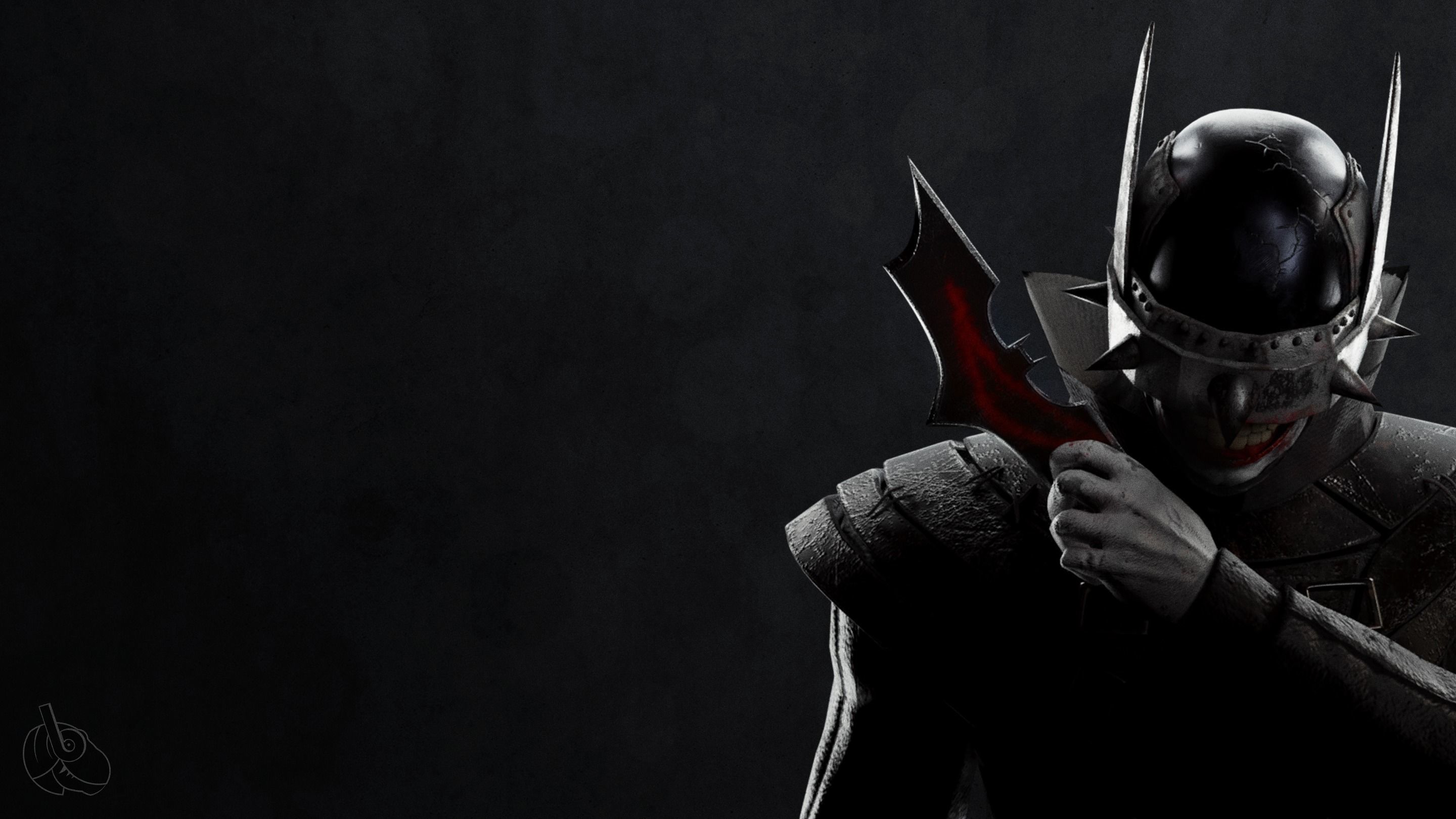 3D The Batman who laughs - Game asset model Low-poly 3D model_6