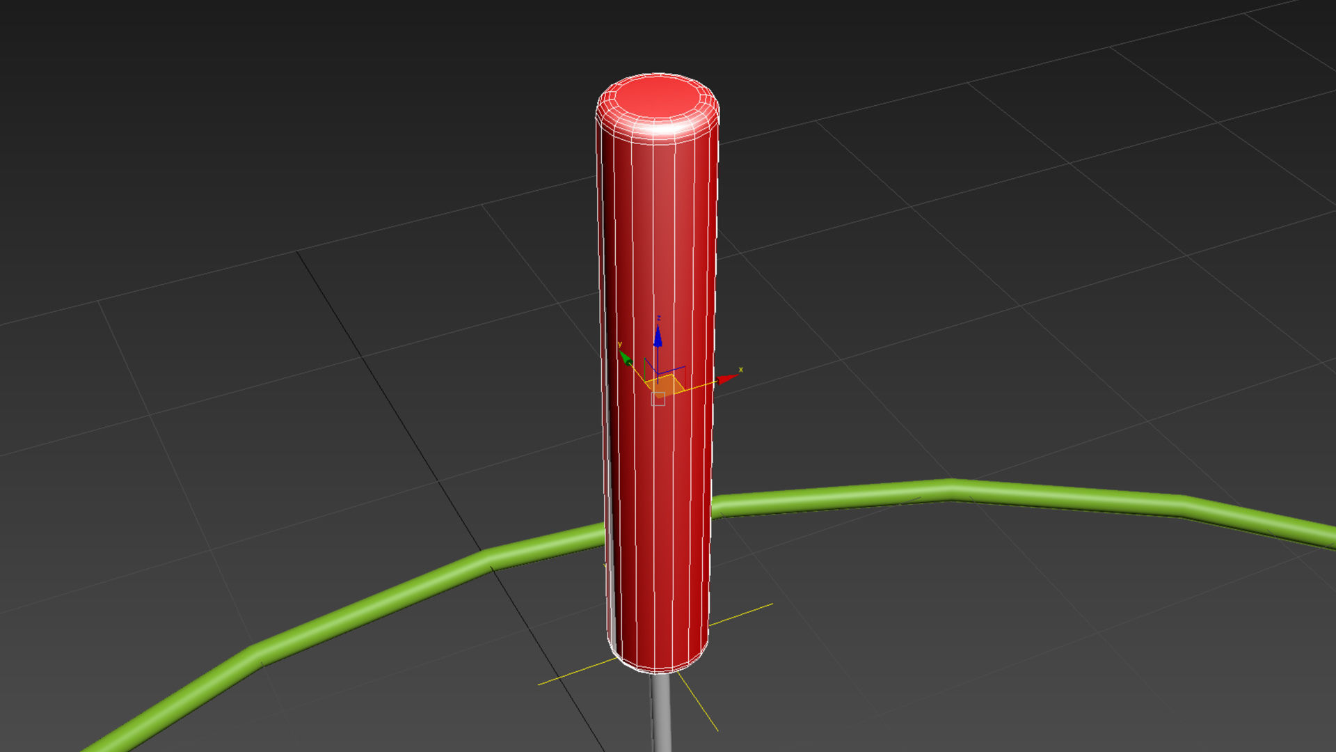 Rigged Skipping Rope 3D model_2