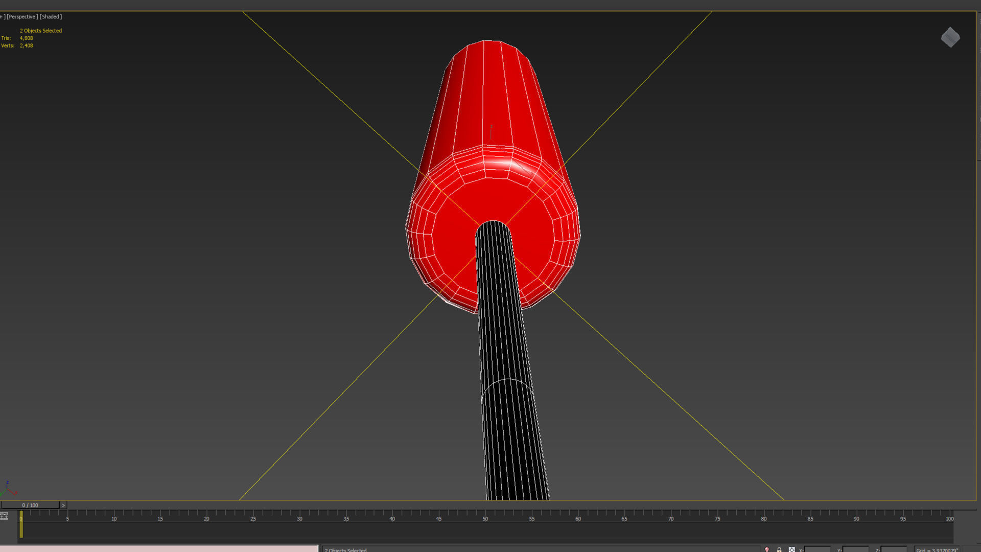 Rigged Skipping Rope 3D model_6