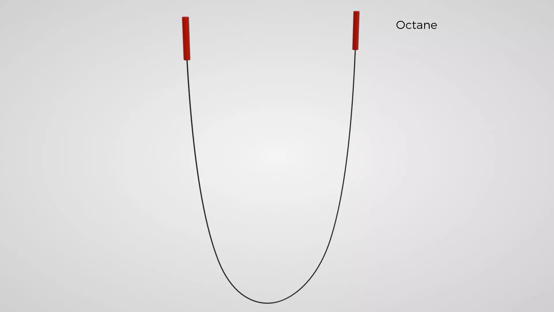 Rigged Skipping Rope 3D model_0