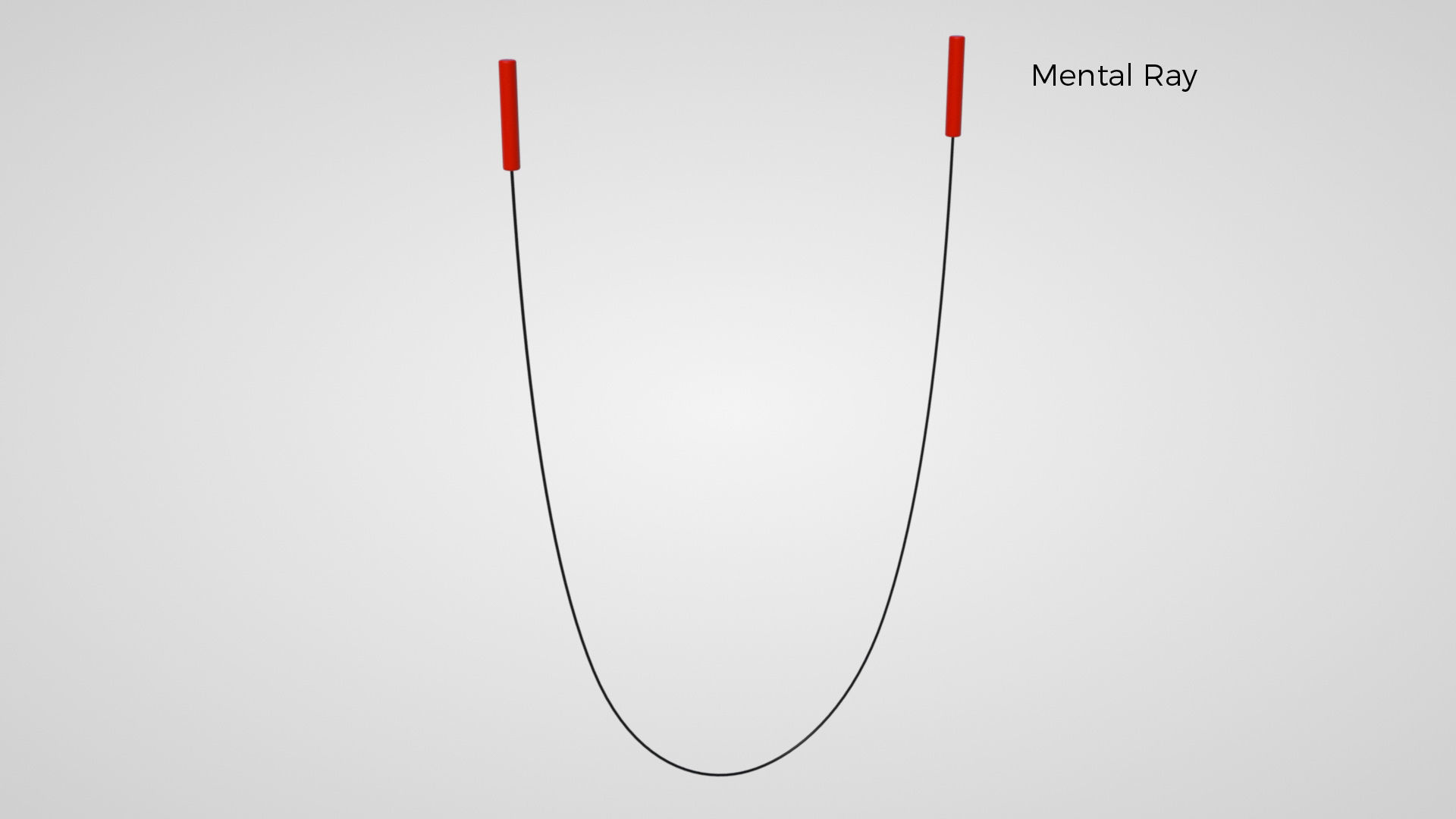 Rigged Skipping Rope 3D model_1