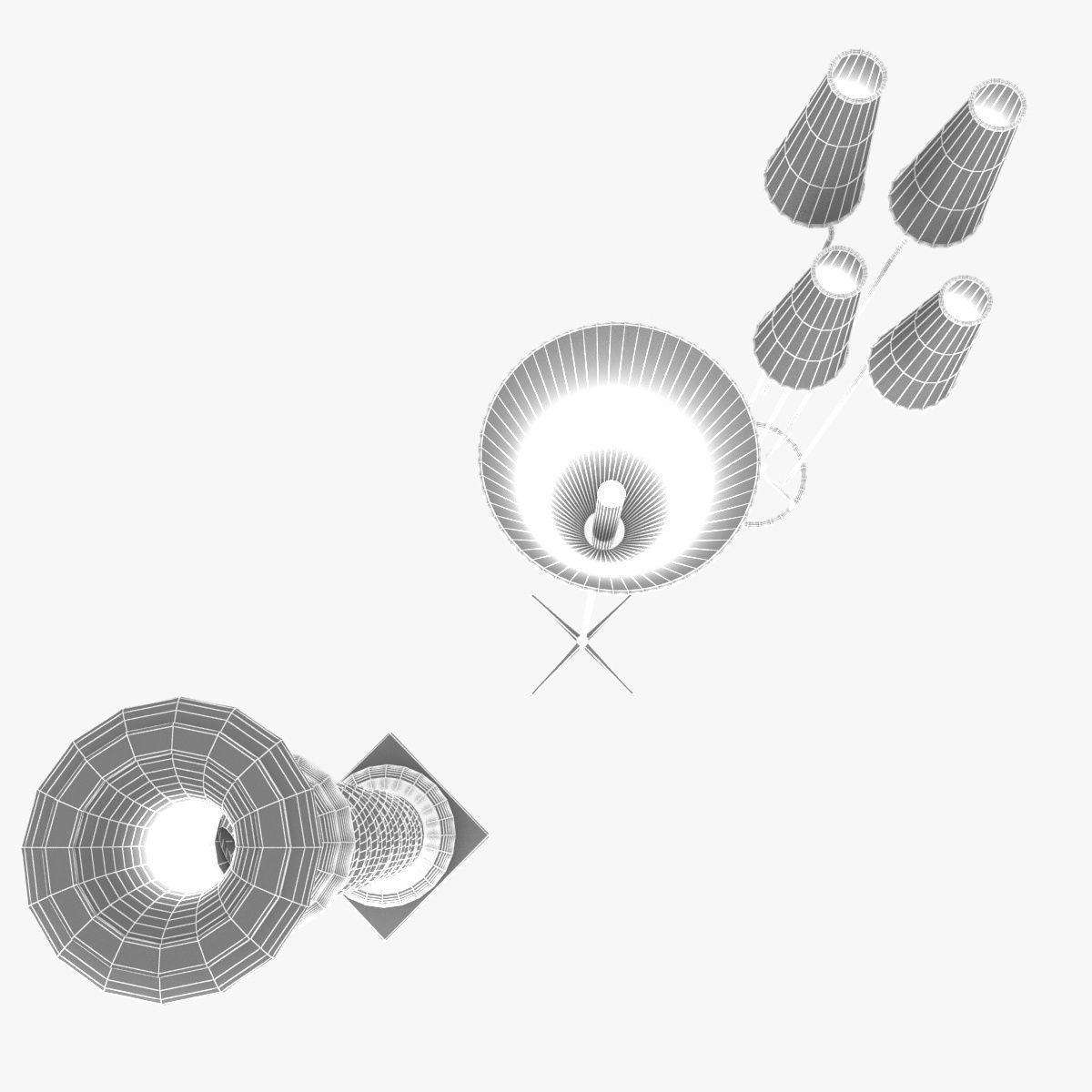 floor lamps 3D model_10