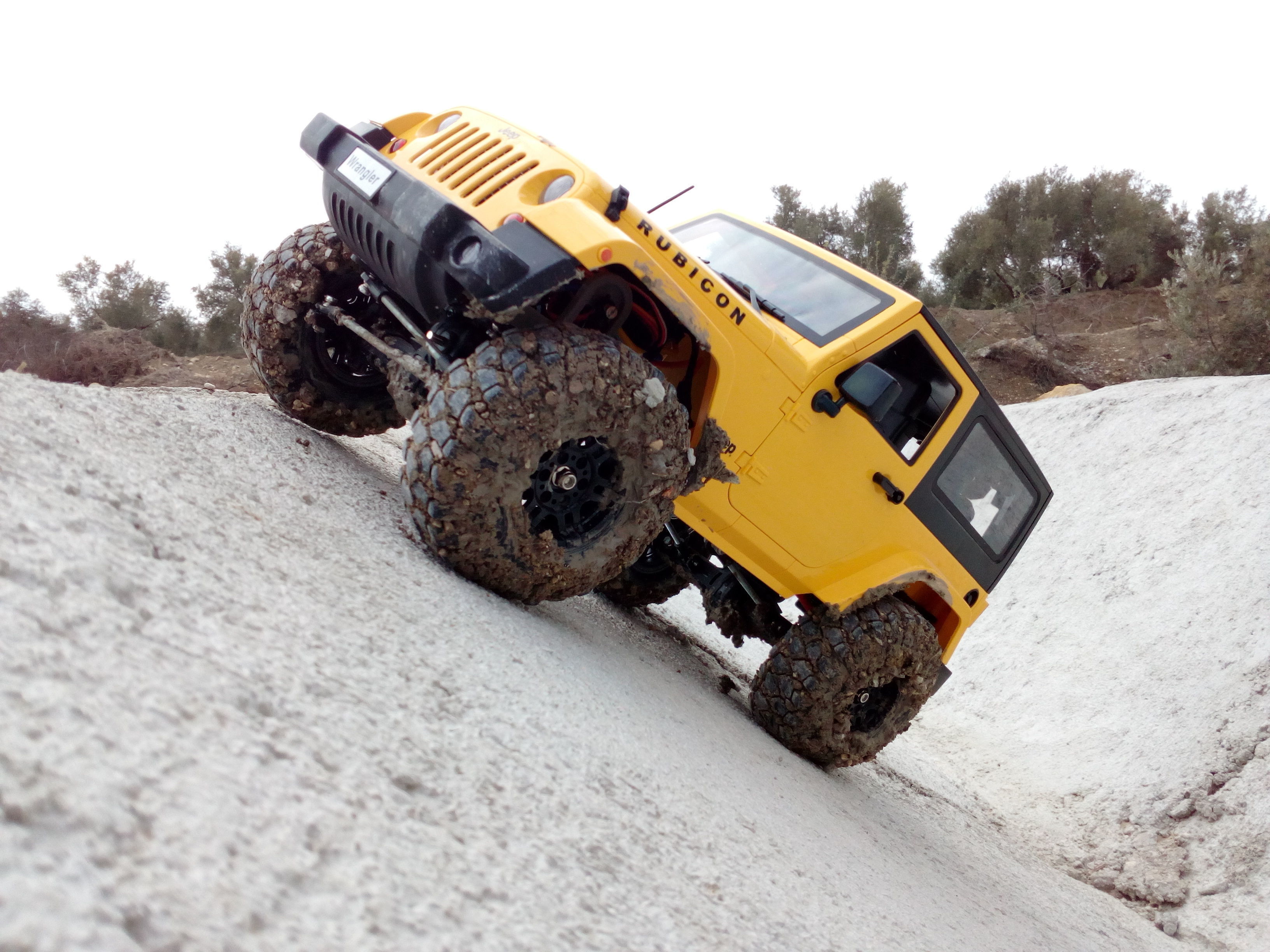 Chassis RC Crawler 1 10 scale 3D print model_7