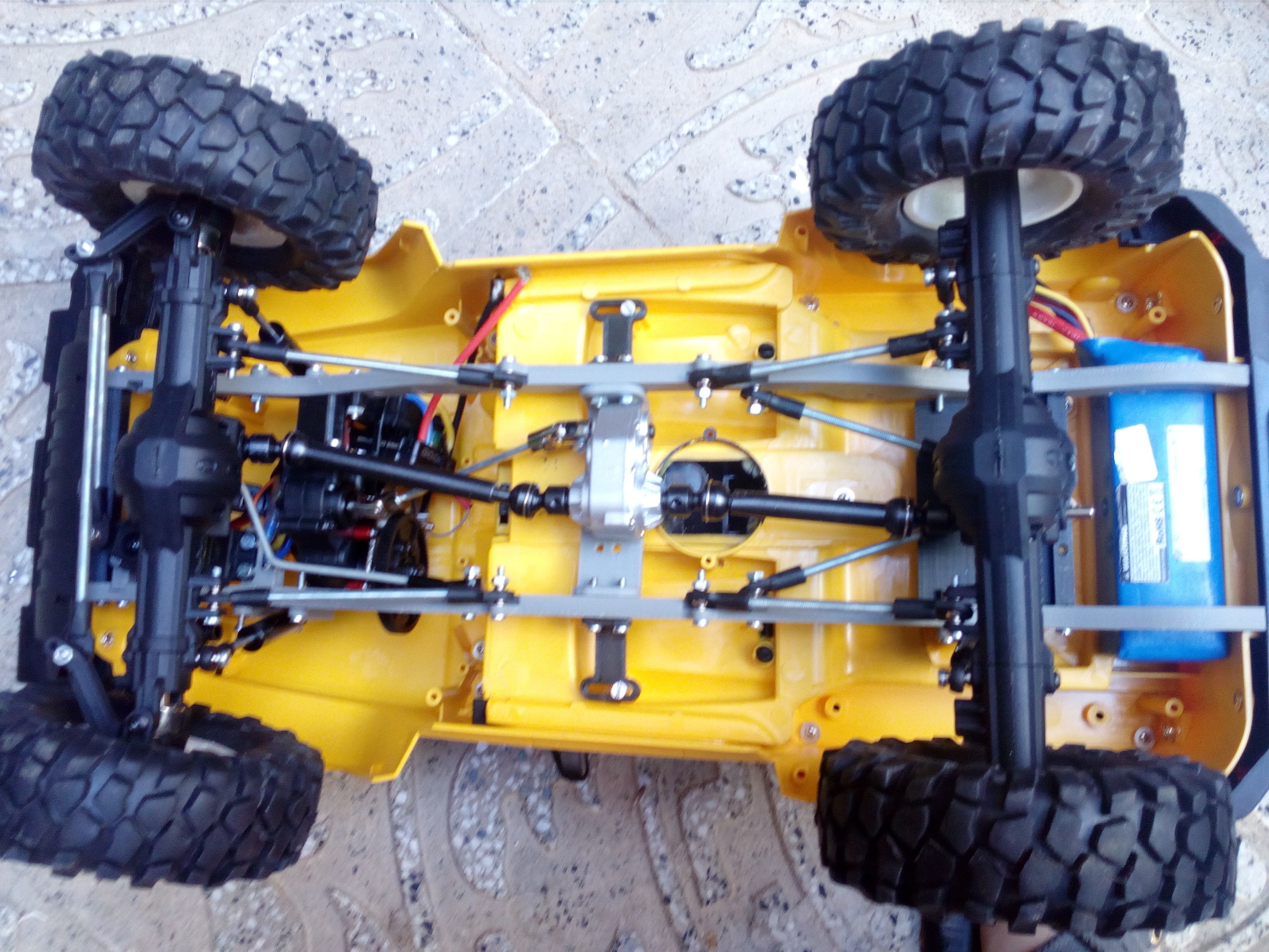 Chassis RC Crawler 1 10 scale 3D print model_5