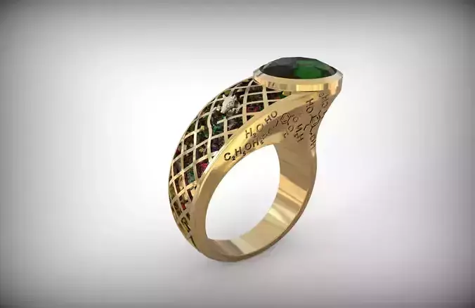 Ring with a mouse