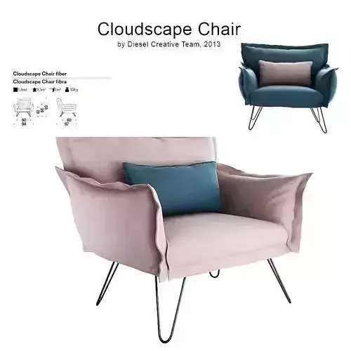 Cloudscape Chair 3D model