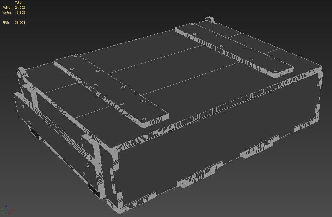 Military Box 3D model_6