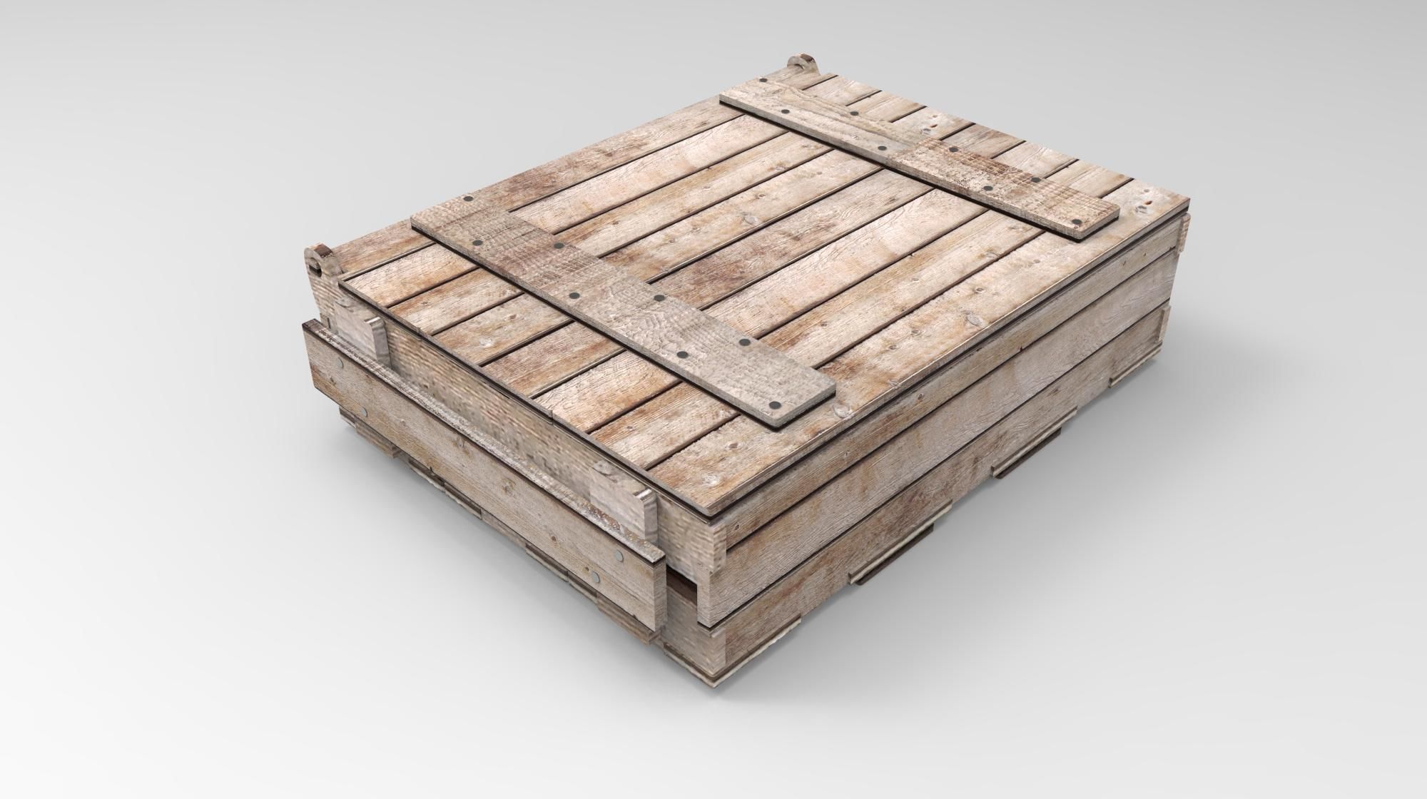Military Box 3D model_7