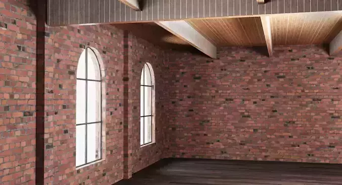 Brick Wall House Interior