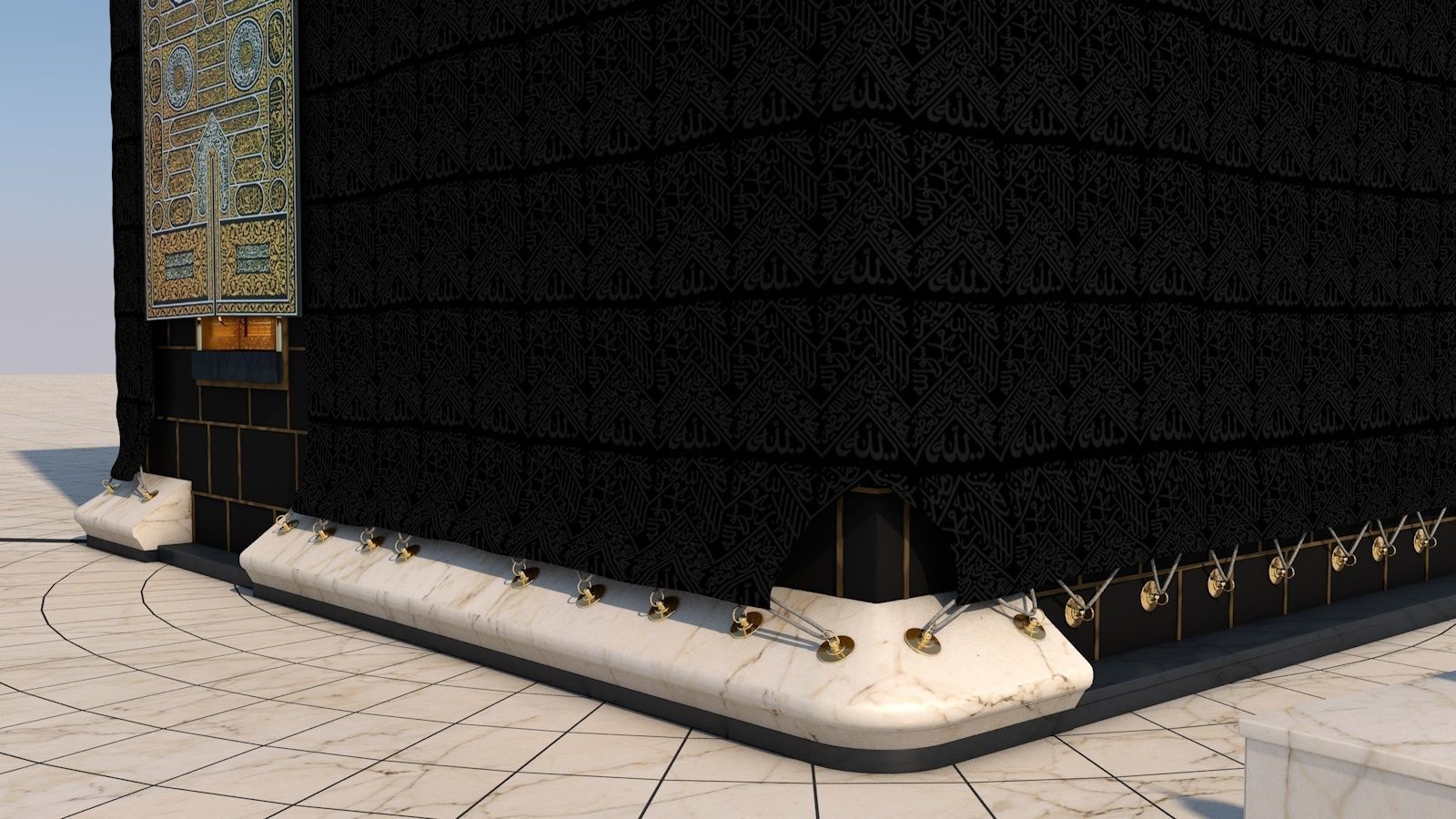 Kaaba 3D model_6