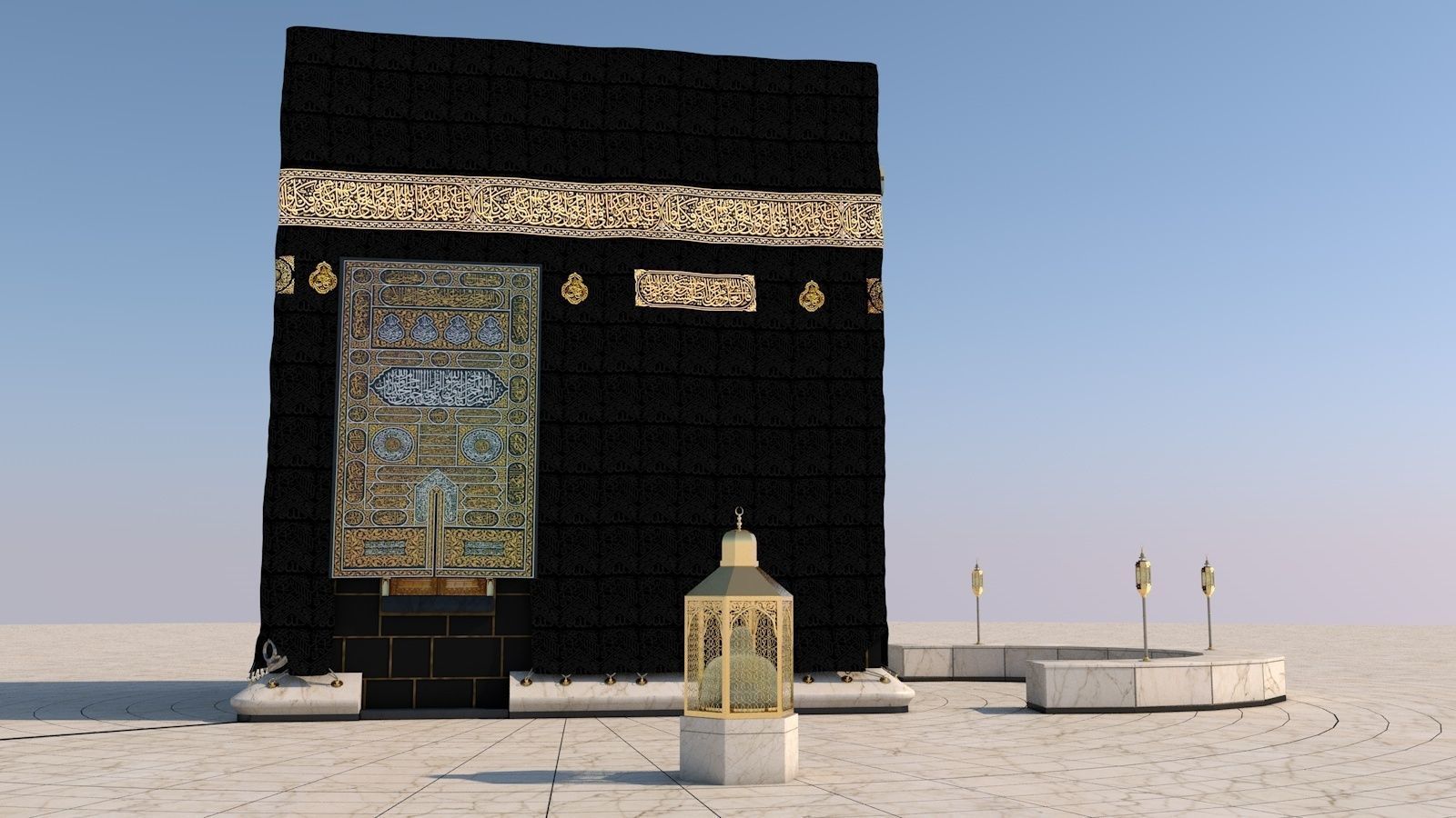 Kaaba 3D model_5