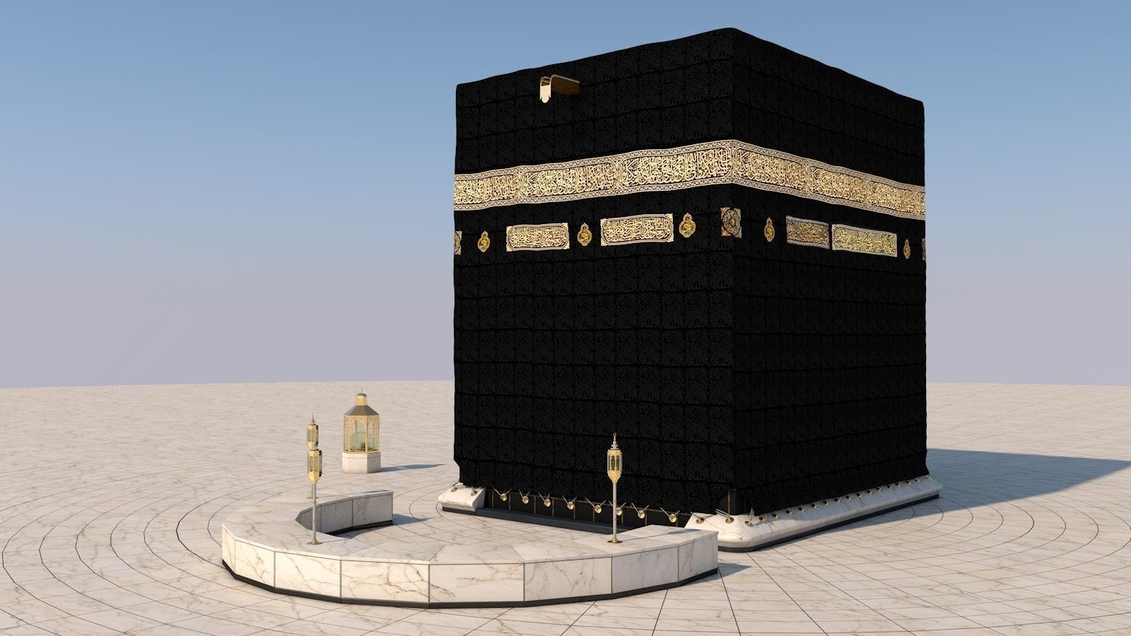 Kaaba 3D model_4