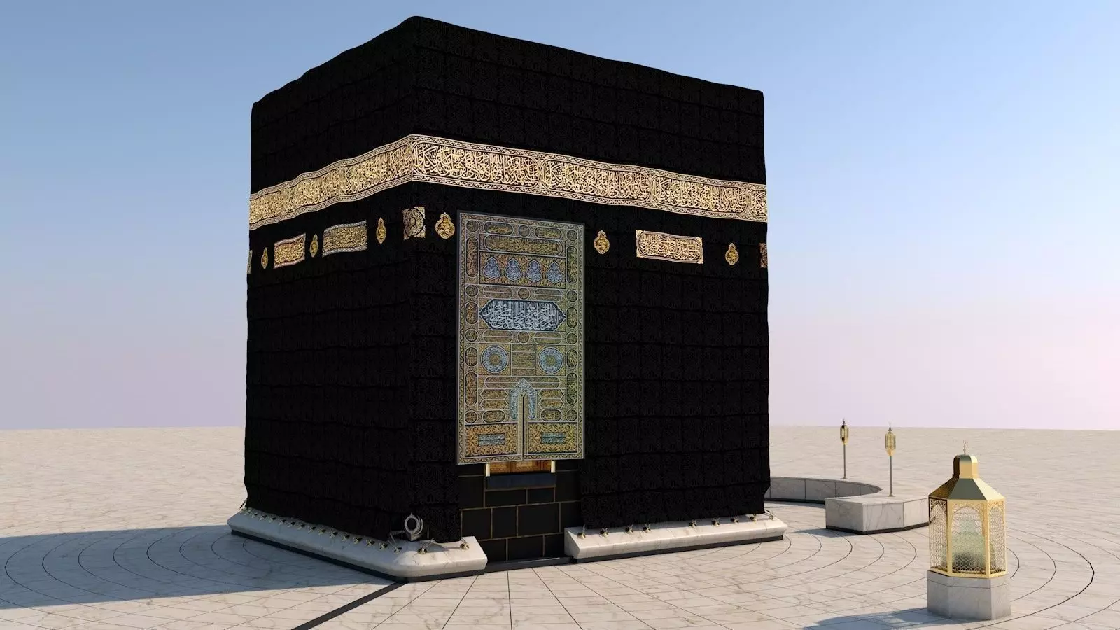 Kaaba 3D model_0