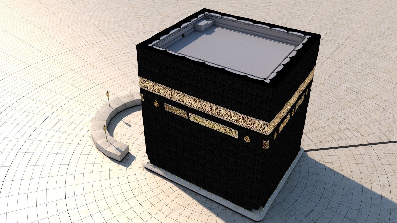 Kaaba 3D model_3