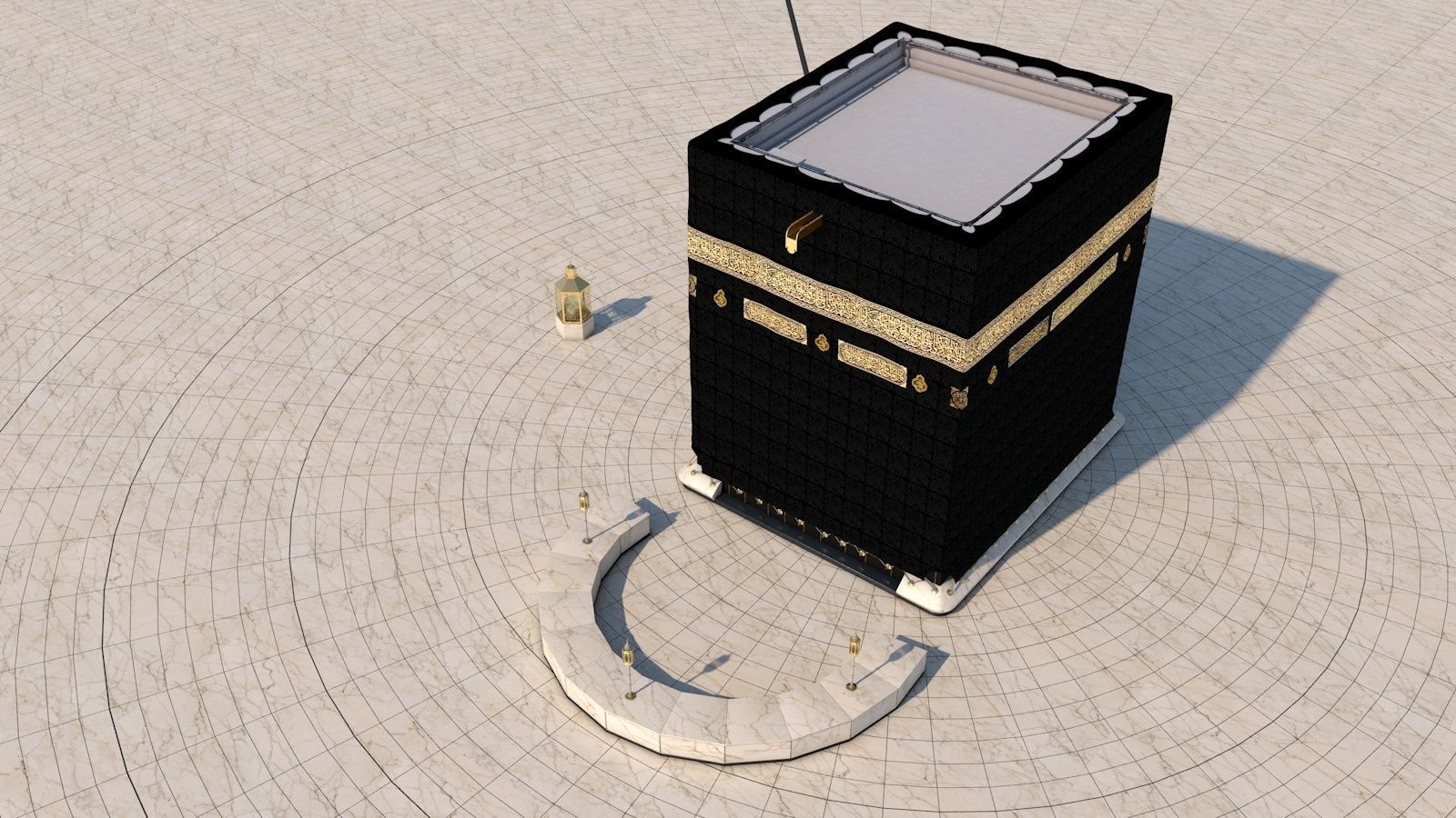 Kaaba 3D model_2