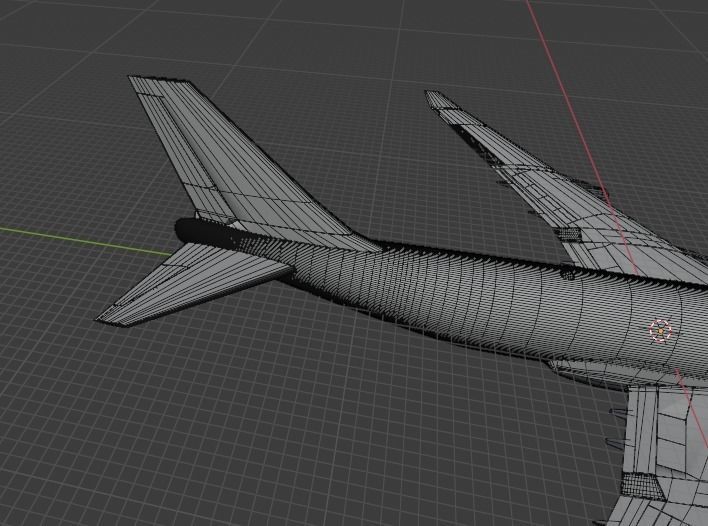 Boeing 747-400 3D model_7