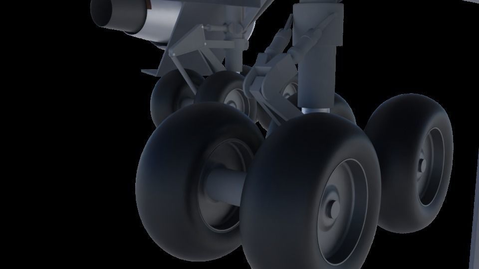 Boeing 747-400 3D model_3