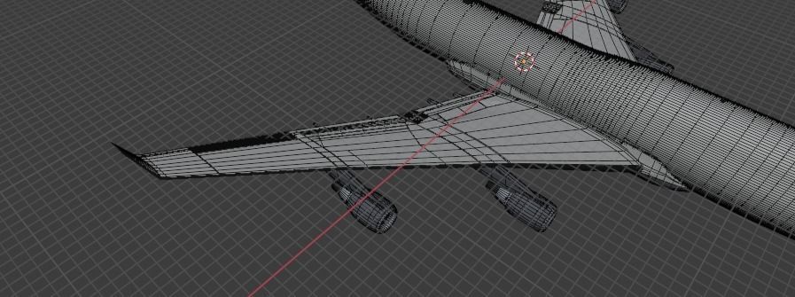 Boeing 747-400 3D model_8