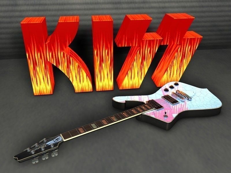 Kiss Ibanez Ps10th 3D model_4