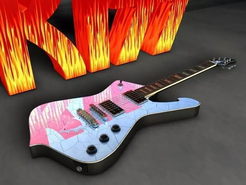Kiss Ibanez Ps10th 3D model_0