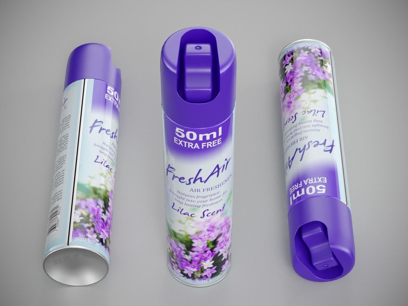 Air Freshener Spray PBR Low-poly 3D model_2