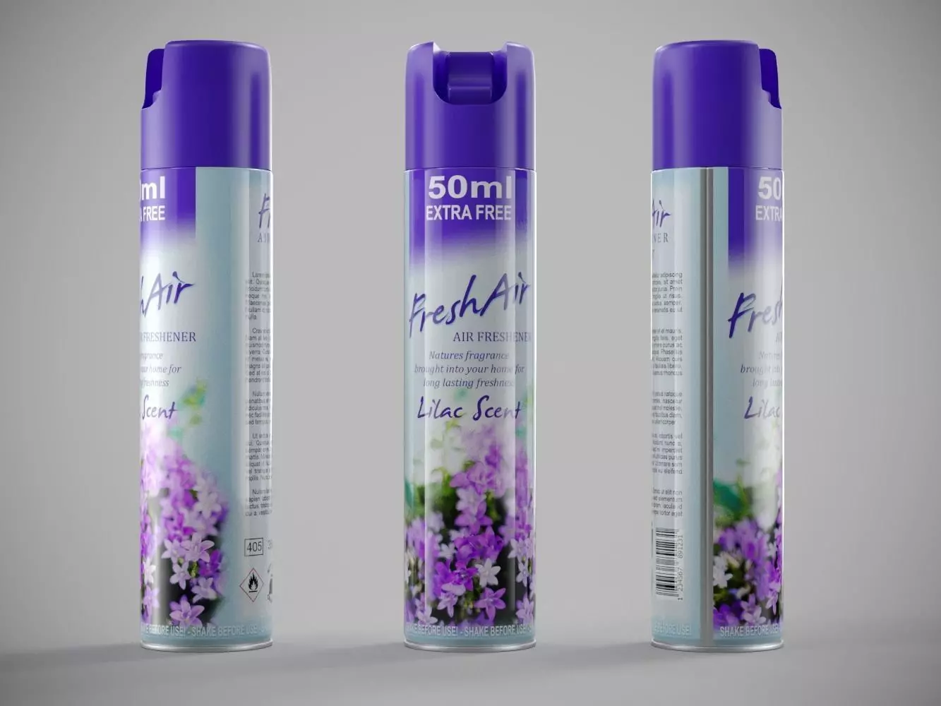 Air Freshener Spray PBR Low-poly 3D model_0