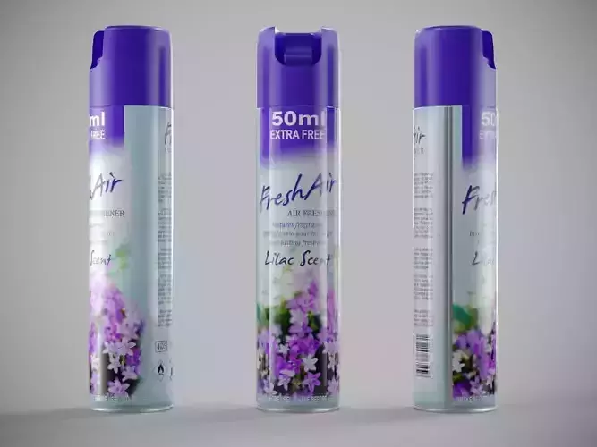 Air Freshener Spray PBR Low-poly 3D model