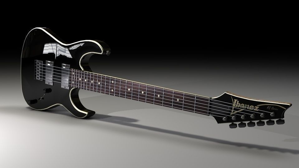 Ibanez RGR321ex 3D model | CGTrader
