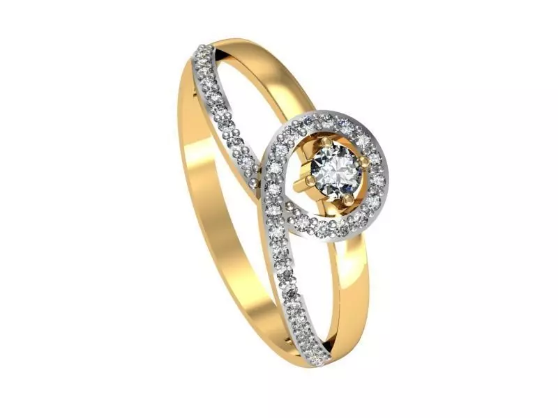 Ring eight set 3D print model