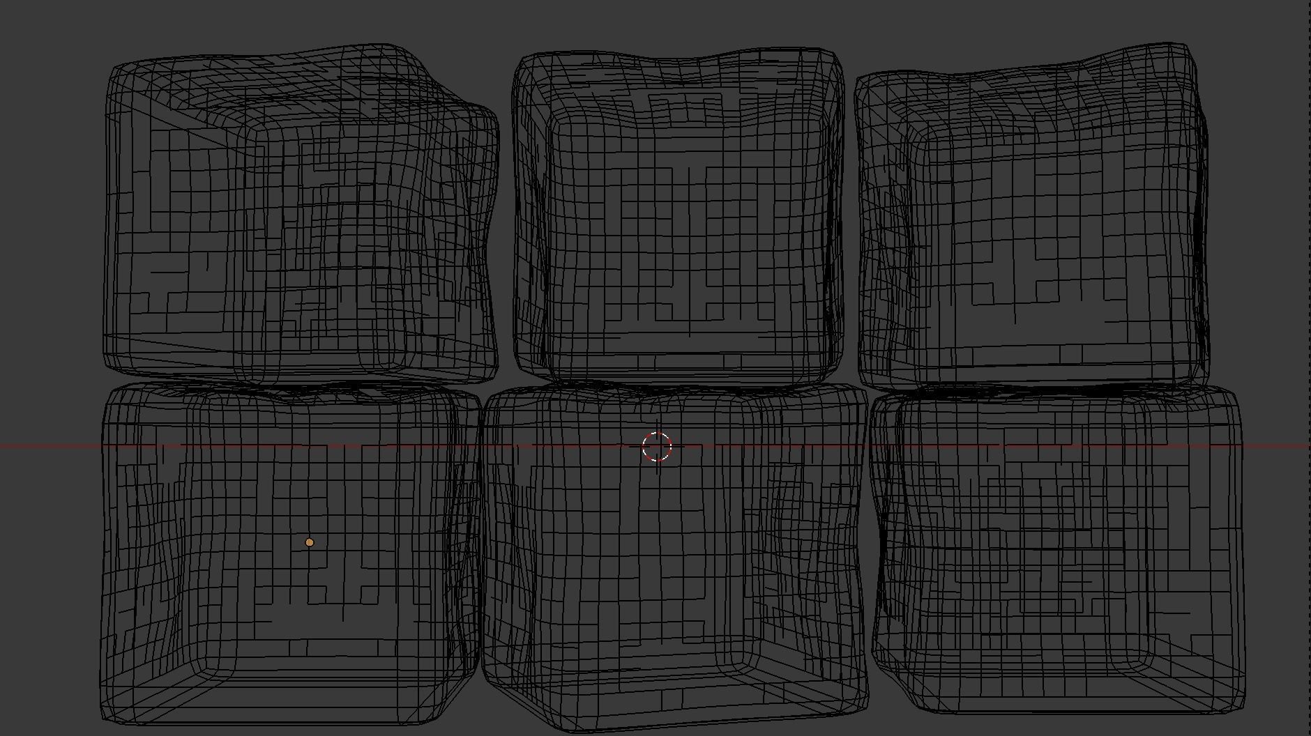 Ice cubes 3D model 3D print model_2