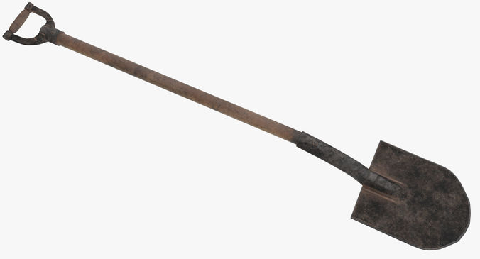 shovel 3D model
