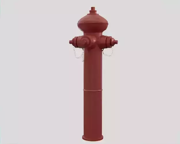 Fire Hydrant 15 - Tall Fireplug - Safety and Emergency Equipment