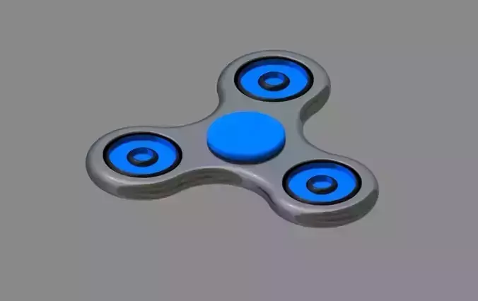 Real Fidget Spinner 3D 3D model