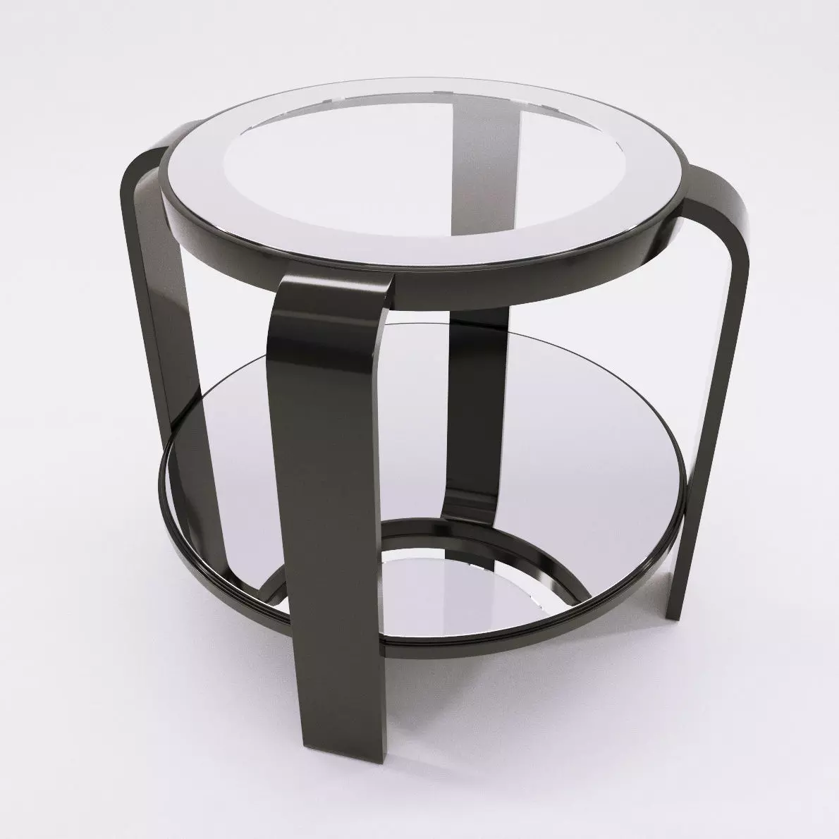 Coach table - Art Deco 1930 3D model_0