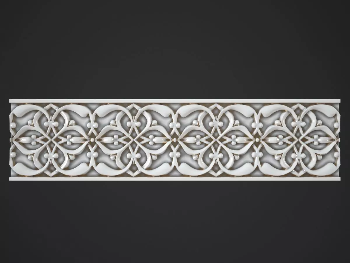 Classical moulding 3D model_0